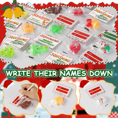 YUYUGAGA Christmas red box packaging showcases festive gift presentation.