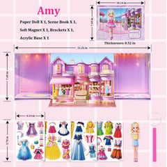 Yuzee Princess dress-up set is travel-friendly for on-the-go play.