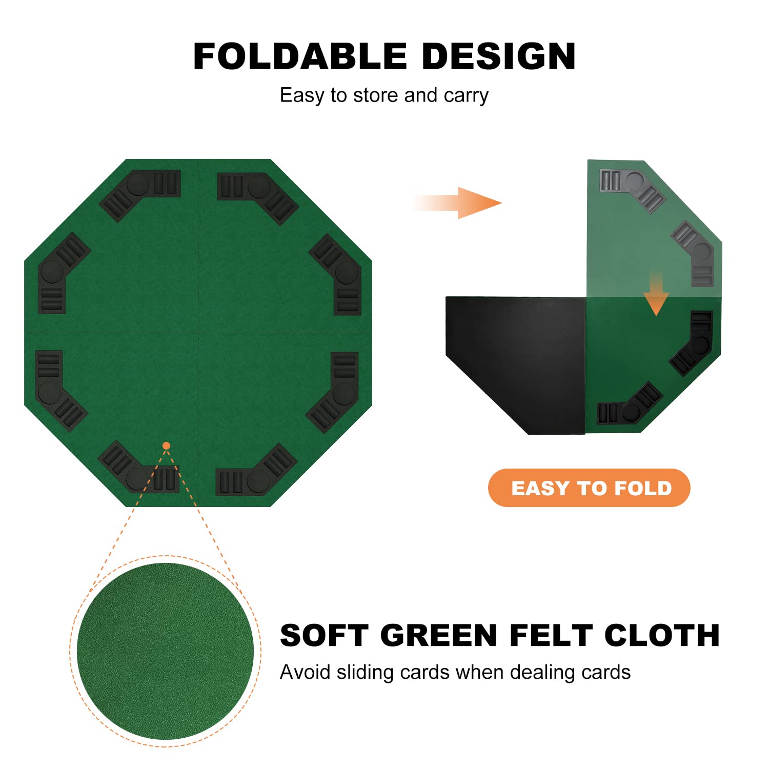 YUZPKRSI foldable topper folds to compact size with included 420D carrying bag.