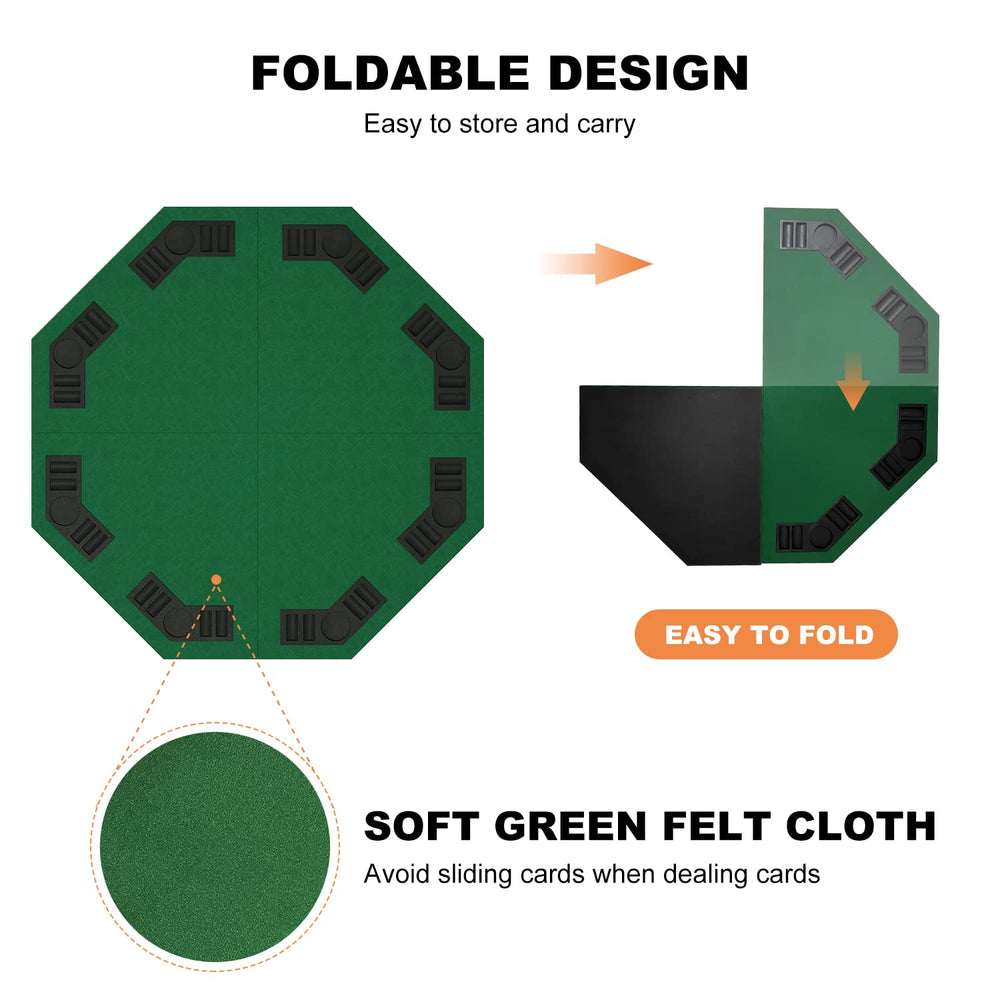 YUZPKRSI foldable topper folds to compact size with included 420D carrying bag.