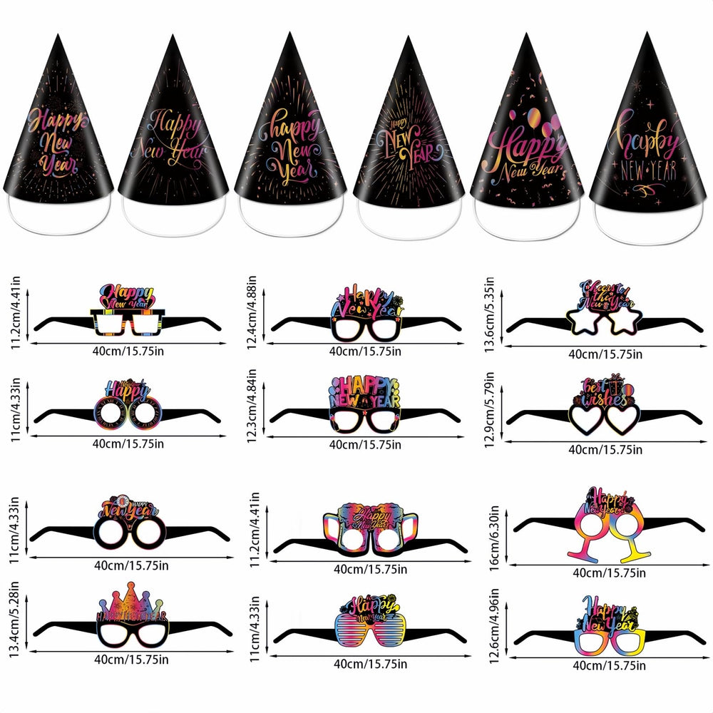 YVAINE 2026 cone hats create a playful party vibe