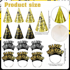 YVAINE New Year glasses for playful photos and toasts