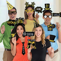YVAINE 24 photo booth props spark fun, shareable memories.