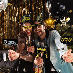YVAINE photo booth props invite playful, shareable moments.