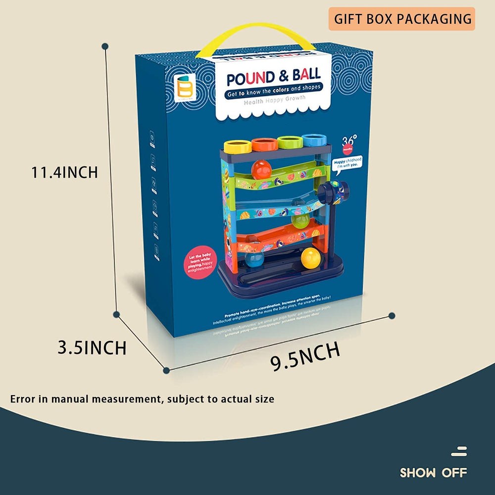 YVV Pound a Ball Toy gift-ready packaging image for gifting
