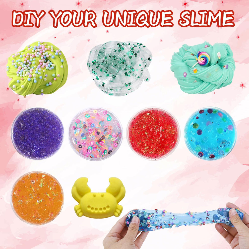 ywevyezc glitter sheet jars abundant glitter for shimmering slime creations