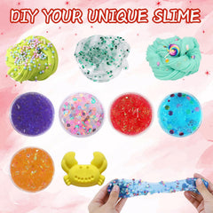 ywevyezc glitter sheet jars abundant glitter for shimmering slime creations