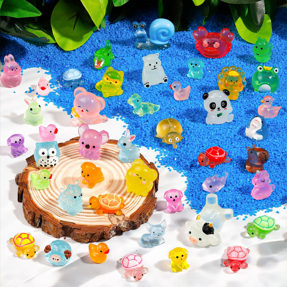 ywevyezc sheep glow mini figure perfect for night time dioramas and gifts