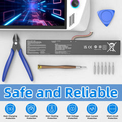 Battery safety features including over-voltage and over-heat protections in action