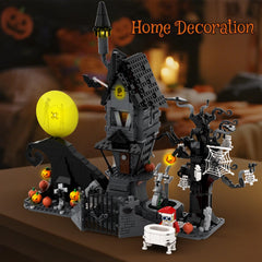 YXMUGXY Set includes iron gates for atmospheric display and interactive building.