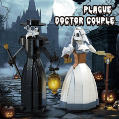 YXMUGXY plague doctor color instructions, clear steps for assembly