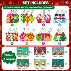 YXOTJHS Christmas Hat Pop-It: colorful, compact fidget for backpacks and desks.
