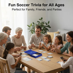 YXYOUNG World Cup trivia cards pack top view inviting quick rounds and easy setup.