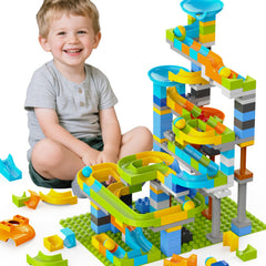YY LANDTOYS 3-in-1 marble run tracks offer versatile play and STEM exploration