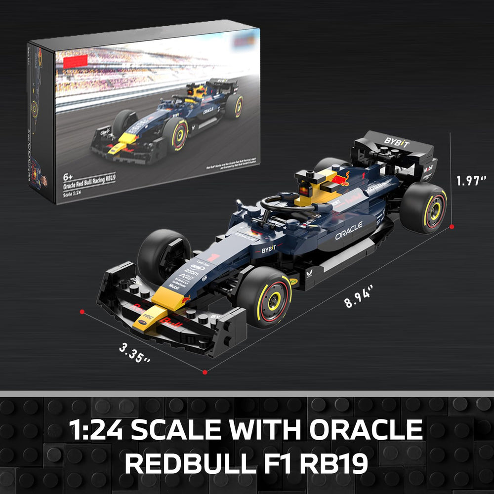 YYC Red Bull RB19 blue-yellow scheme perfect for collectors
