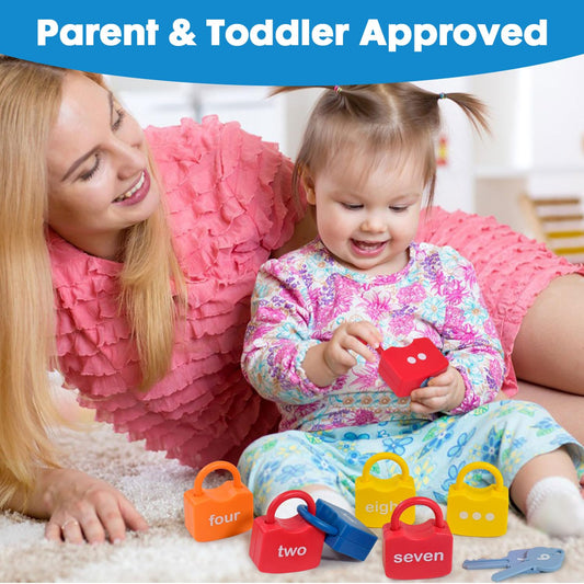 YYDeek locks feature bright color design to attract toddlers