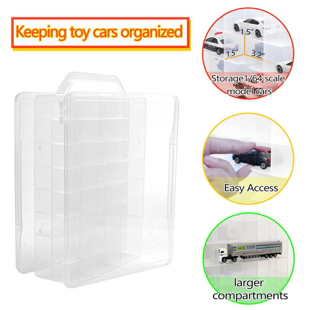 Transparent PP material offers a clear interior view.