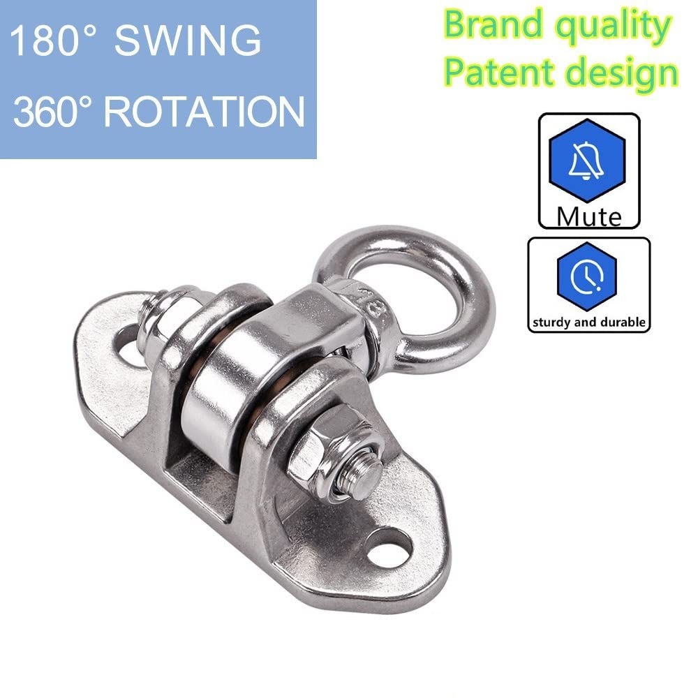 Yyiwhmy ceiling mount swing hanger showing free swivel for versatile setups