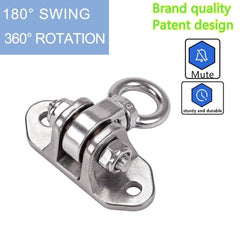 Yyiwhmy ceiling mount swing hanger showing free swivel for versatile setups