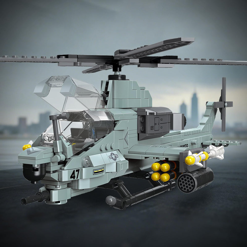 YYKNGYI AH-1Z Viper weapon detail enhances realistic display and study.