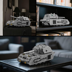 YYKNGYI Panzer VIII Maus 802 bricks support immersive building