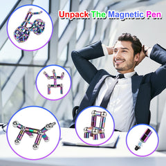 YYMHMF magnetic fidget pen for ages 8-13 with endless sculpture ideas