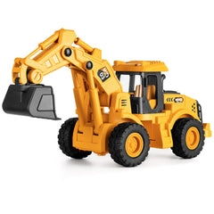 YySiRui excavator toy with rolling wheels for smooth outdoor and indoor play