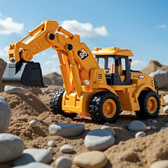 Gift-ready packaging of YySiRui excavator toy for birthdays