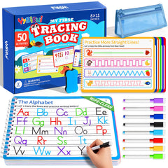 YySiRui preschool tracing kit cover showing a bright learning set for early handwriting practice