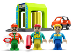 Z MAYABBO wooden station sparks creativity and motor skill development for city rail play