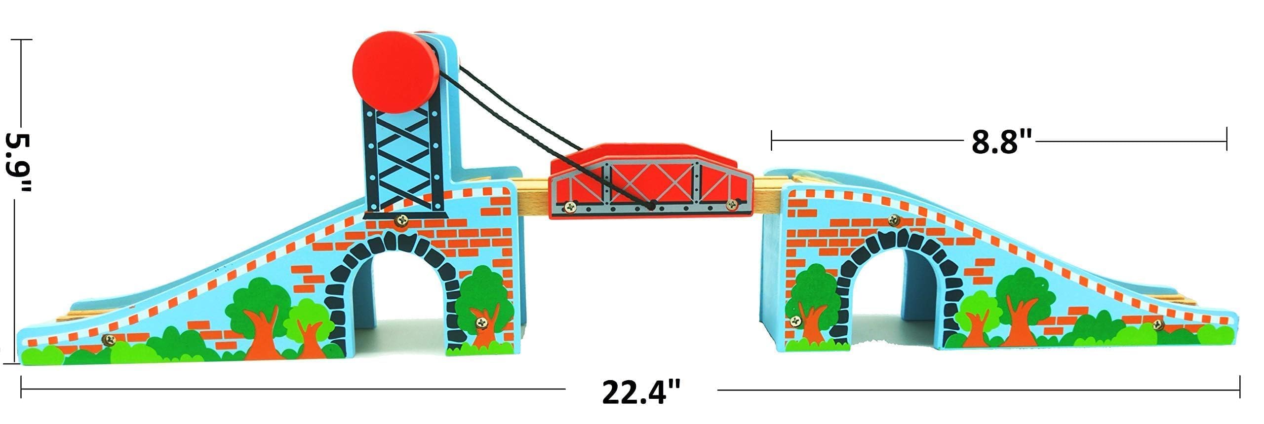 Z MAYABBO compatible with Thomas, Brio, and others for versatile layouts.