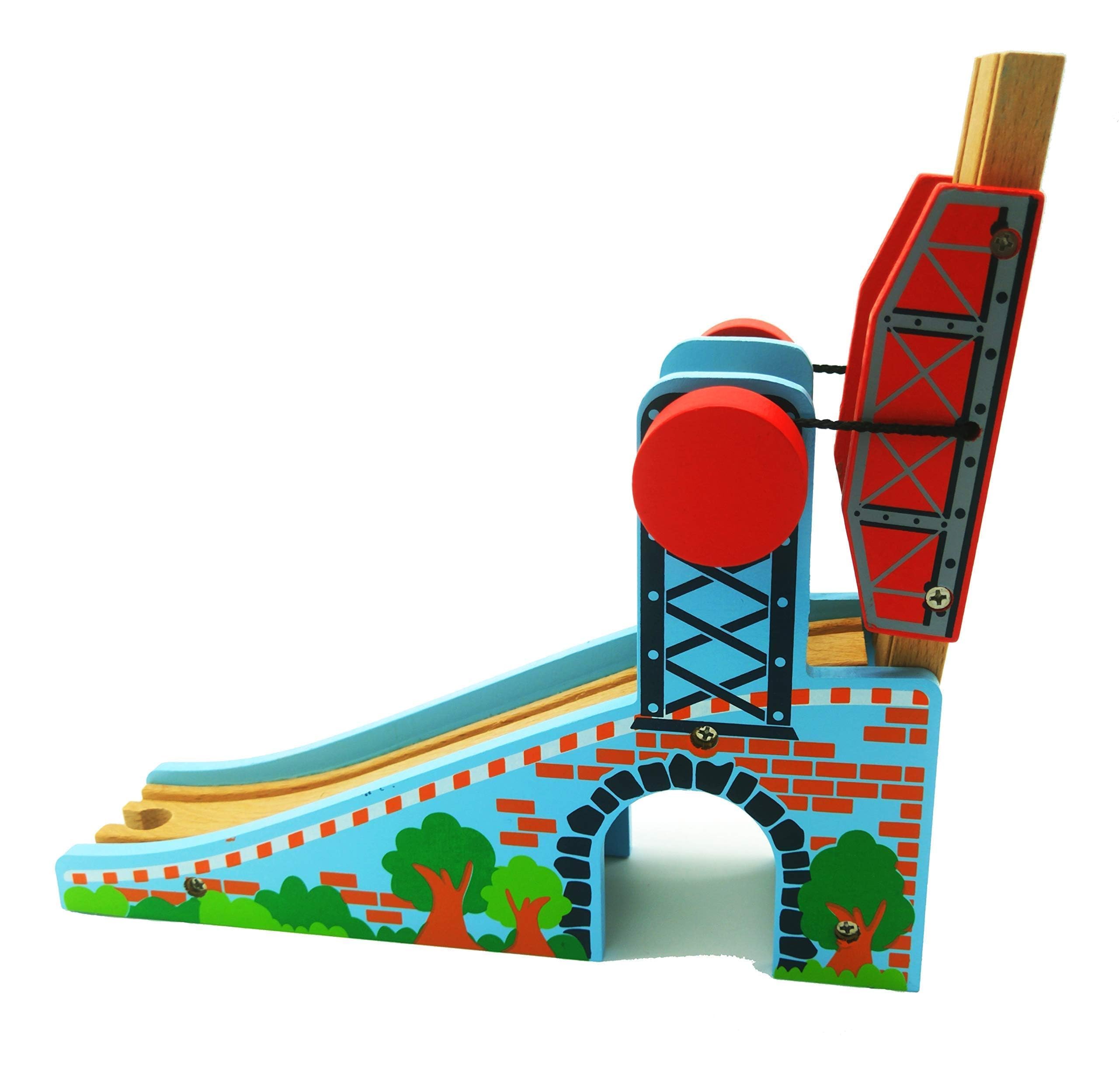 Z MAYABBO wooden train centerpiece elevates any track scene.