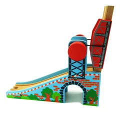 Z MAYABBO wooden train centerpiece elevates any track scene.