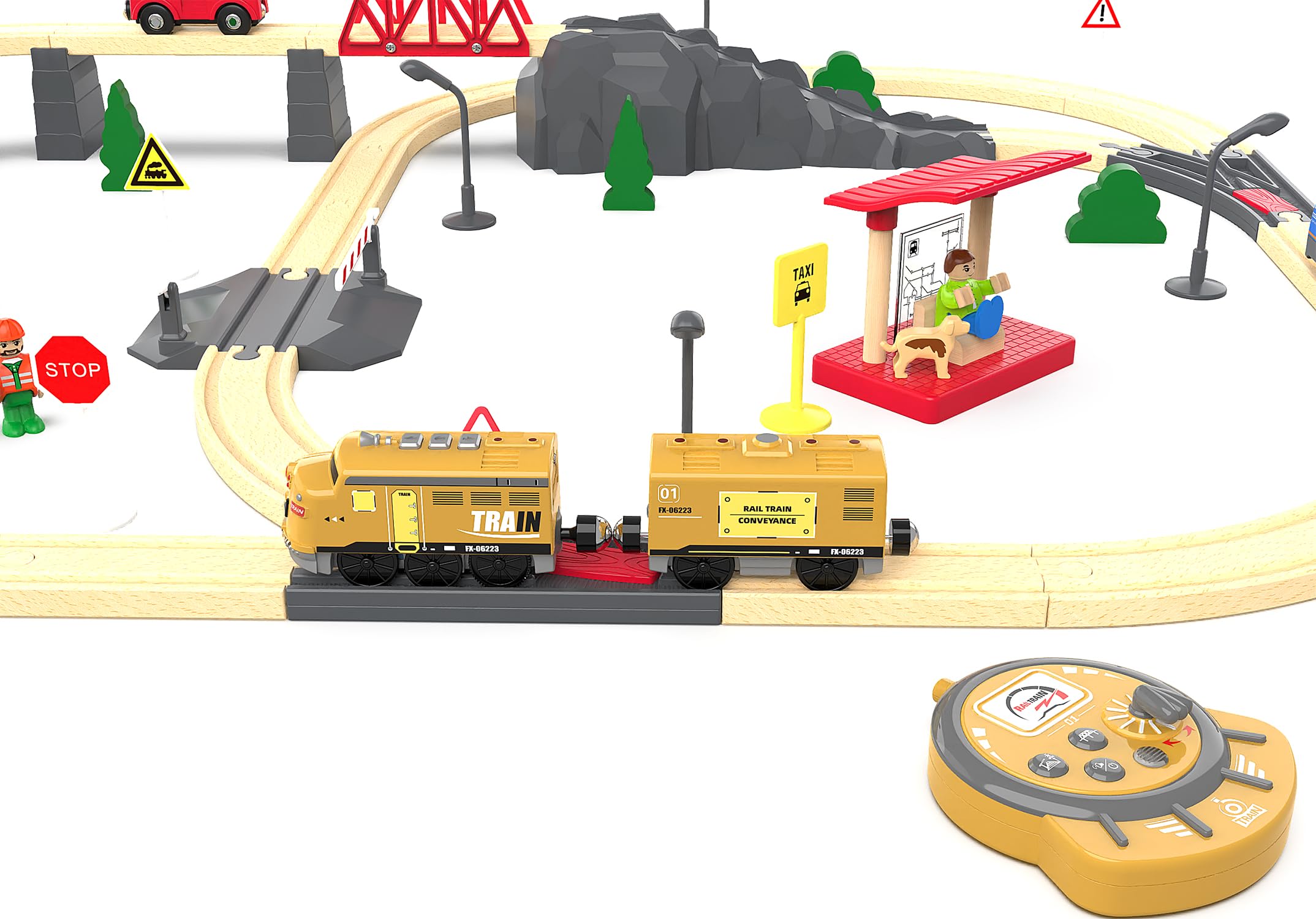 Z MAYABBO gift ready packaging makes a thoughtful present for young train fans.
