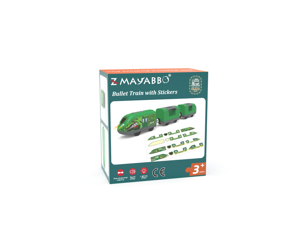 Z MAYABBO gift-ready packaging suits beginner-friendly train sets