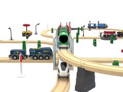 Z MAYABBO gift-ready wooden bridge sparks imaginative play for toddlers.