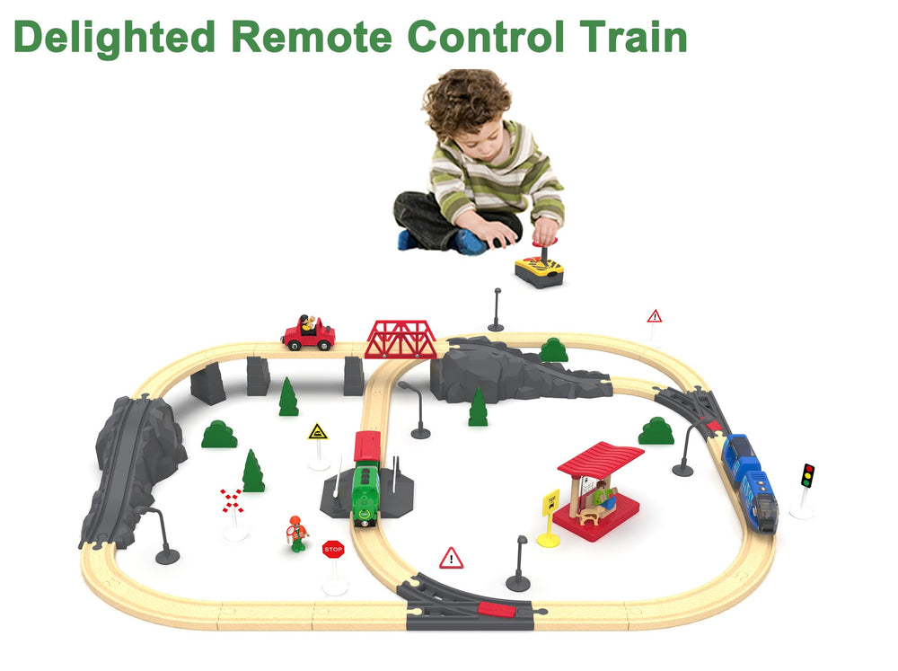 Z MAYABBO headlights and sounds create a lively train experience