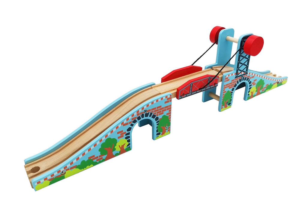 Z MAYABBO lifting arch bridge adds motion to creative rail layouts.
