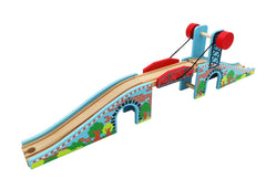 Z MAYABBO lifting arch bridge adds motion to creative rail layouts.