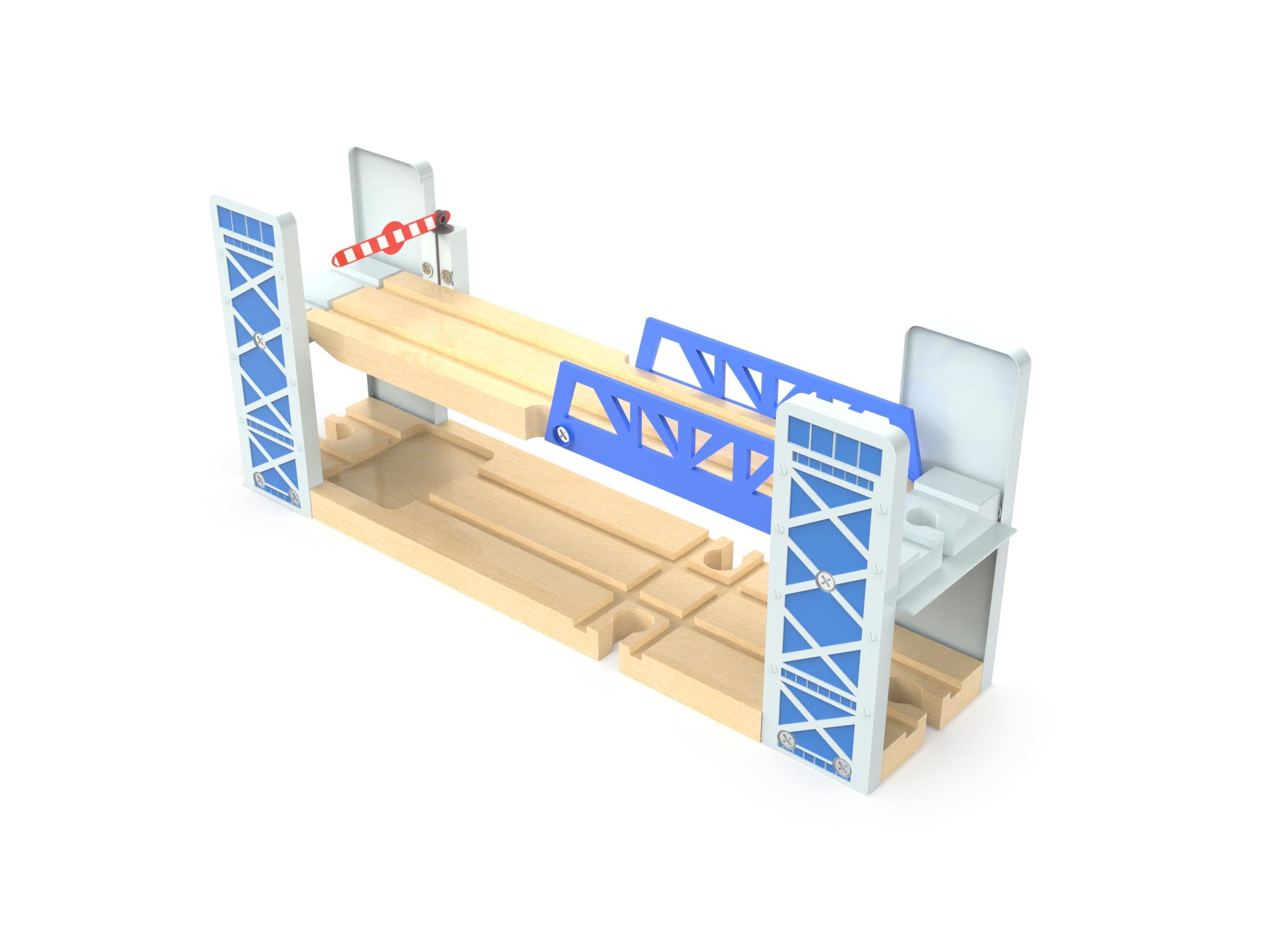 Z MAYABBO railroad bridge as centerpiece inspires creative railway layouts.
