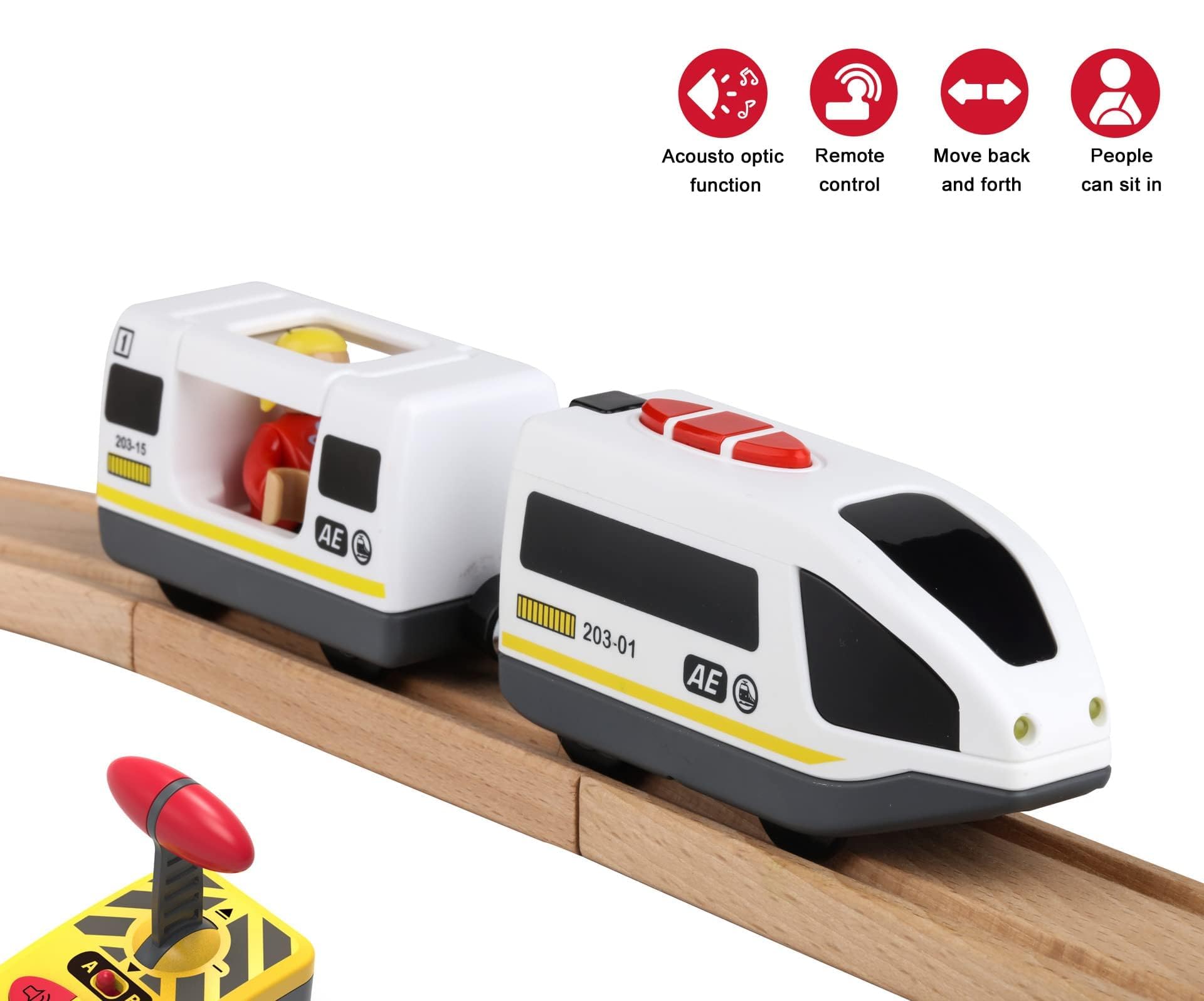 Z MAYABBO remote control unit for easy, interactive railway play