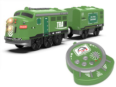Z MAYABBO locomotive with front lights enhances immersive pretend travel.