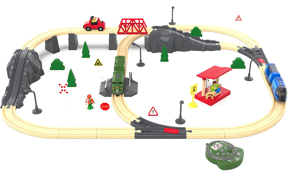 Z MAYABBO locomotive sound effects add realism to playtime.