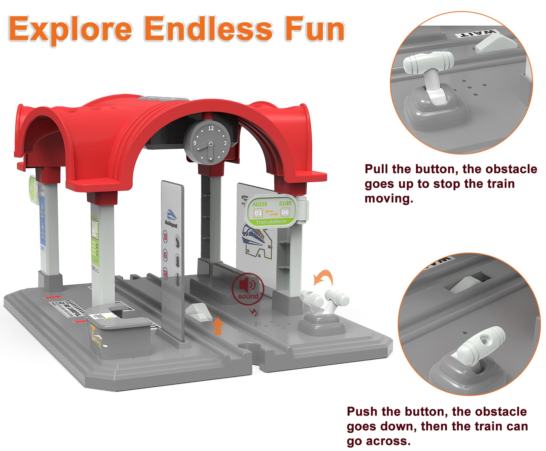 Z MAYABBO vehicle pause switch lets kids control arrivals with ease