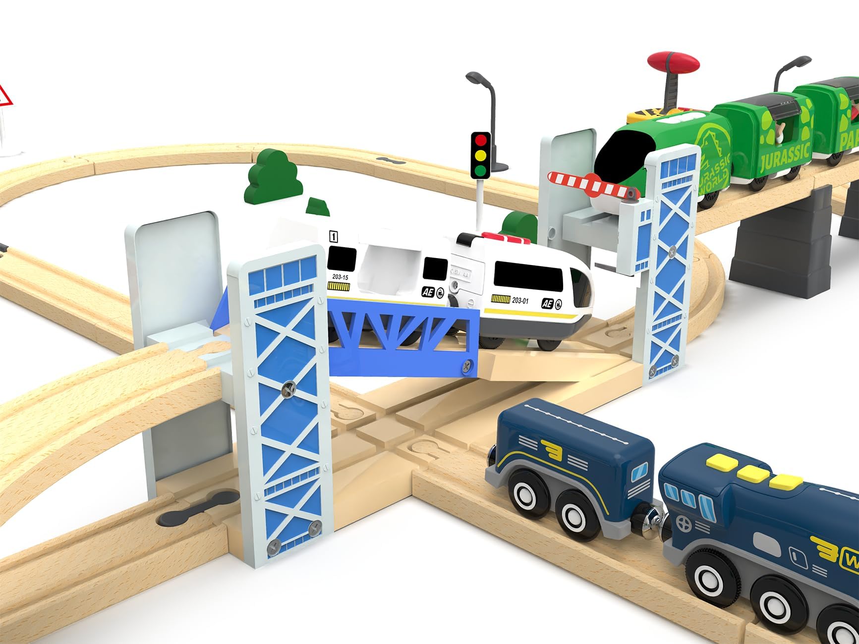 Z MAYABBO compatibility with Thomas and Brio ensures versatile upgrades.