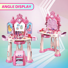 Zaddgiuuy lights and music enhance pretend beauty routines.