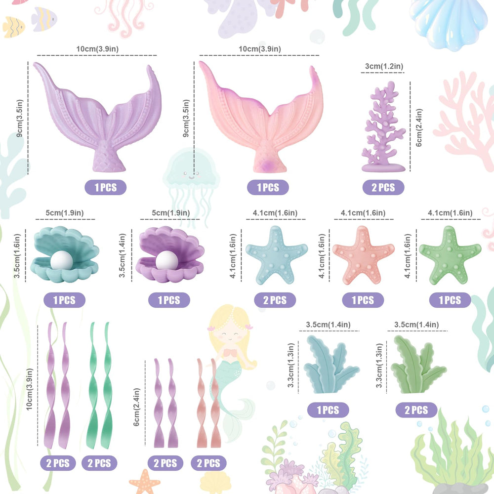 Zafena starfish toppers add ocean whimsy to desserts