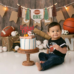 ZAIBIANHAO versatile football themed decor for high chairs and walls