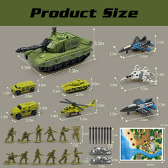 ZAKVENFUN army vehicles four vehicles for varied battle scenarios and cooperative play