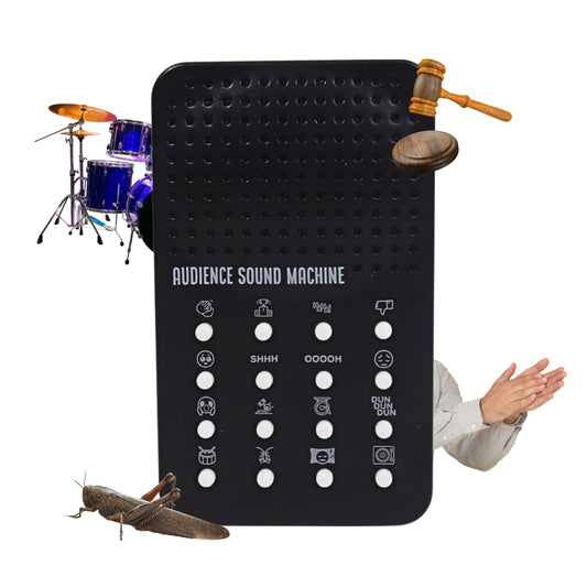ZANY TRAINS Audience Sound Machine delivering applause cue for engaging performances